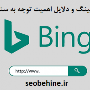 معرفی موتور جستجوی بینگ و دلایل اهمیت رتبه سایت در bing